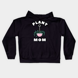 Plant Mom, Plant Lady , Plant mama, Plant mom git, Plant lover gift,  Plant Parent gift , V2 V1 Dark Kids Hoodie